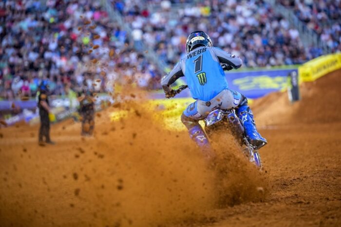 Cooper Webb is feeling the pressure – and loving it