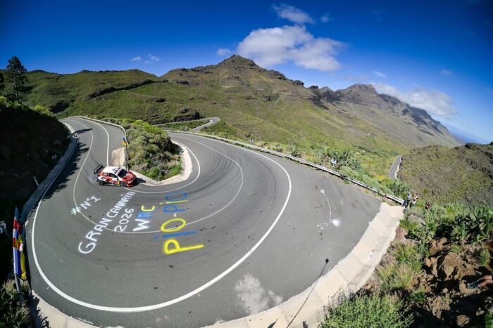 Ogier heads Yaris 1-2-3-4-5 as Toyota dominates WRC Canary Islands Rally Friday