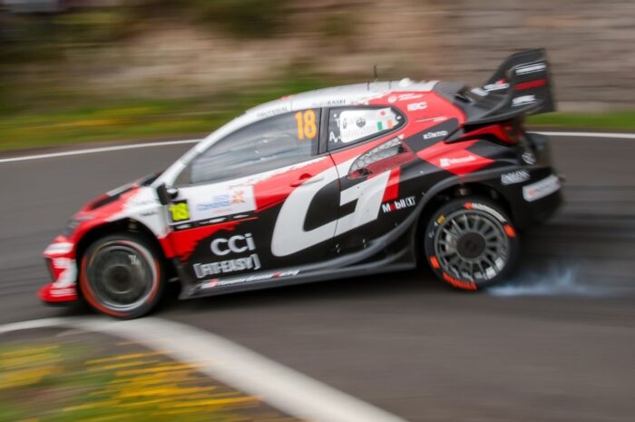 WRC Canary Islands: Katsuta takes early lead after stadium super special
