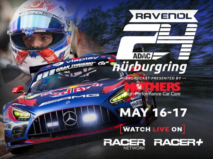 Watch Max Verstappen take on the 24 Hours Nürburgring, live and exclusive on RACER