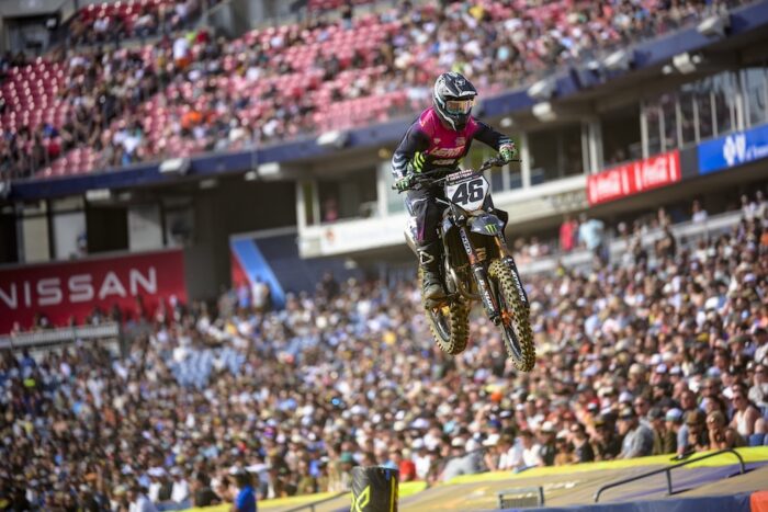 Hill hoping to ‘shoot high’ in final Supercross races of the season